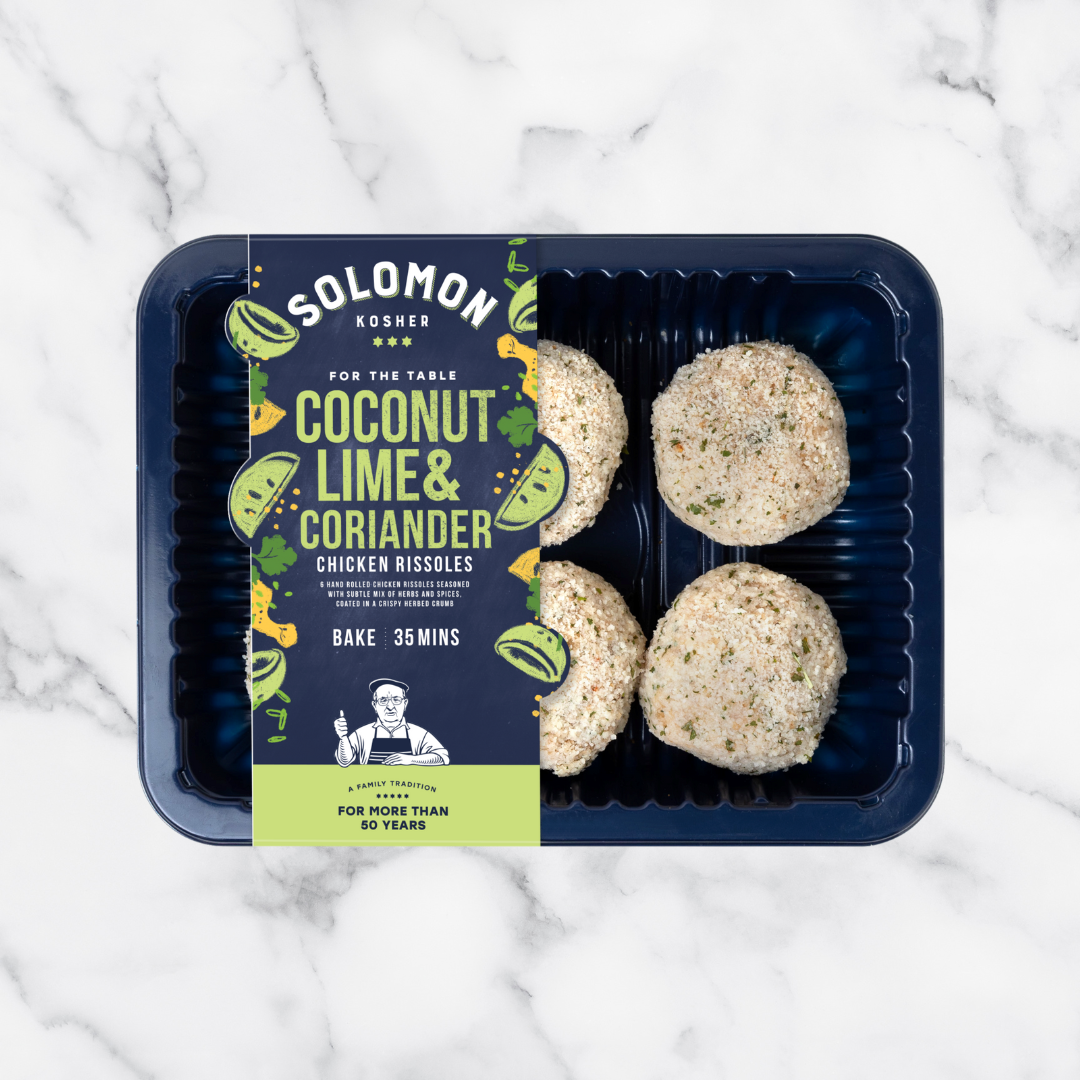 Coconut, Lime & Coriander Rissoles (Frozen)