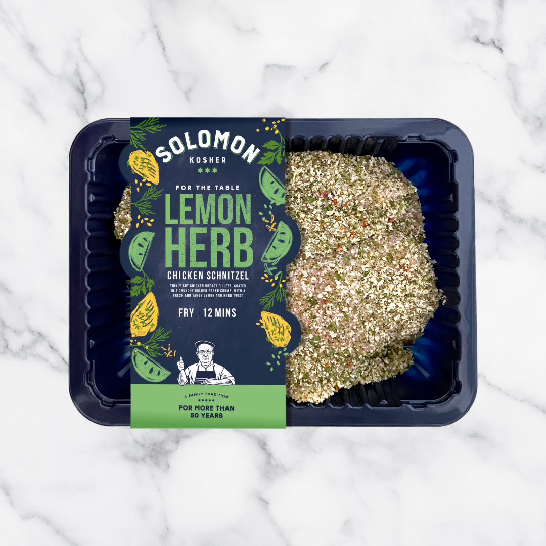 Lemon & Herb Chicken Schnitzel (Frozen)