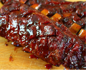 Lamb Ribs with Honey & Wine